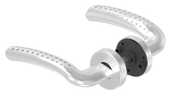 V2A Tuerdrueckerpaar drehbar inklusive 8 mm Drueckers-11-3978.4