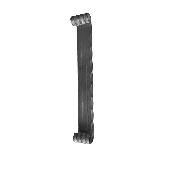 Torabschlussleiste Stahl 315 x 50 x 5 mm Rohzustand-89-11B10950M-A.4