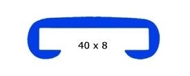 40x8 mm (F408)