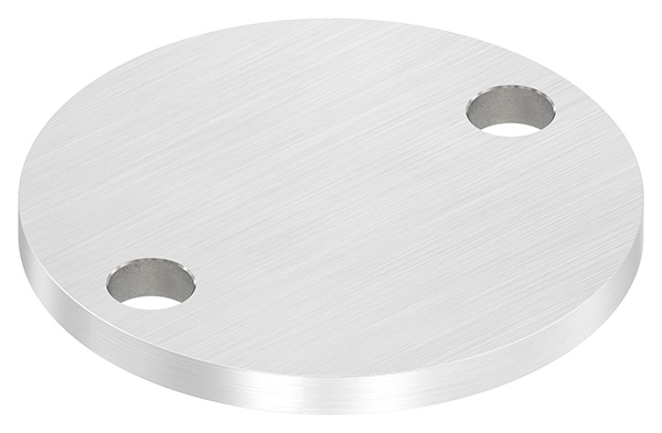 Ankerplatte Ø 80 x 6mm- mit Laengsschliff- V2A-88-1154119-240.80