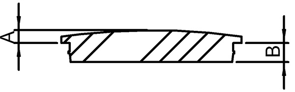 Rohrstopfen leicht gewoelbt V2A Ø 42-4x2-0 mm - mit Nase-11-6023-A.4