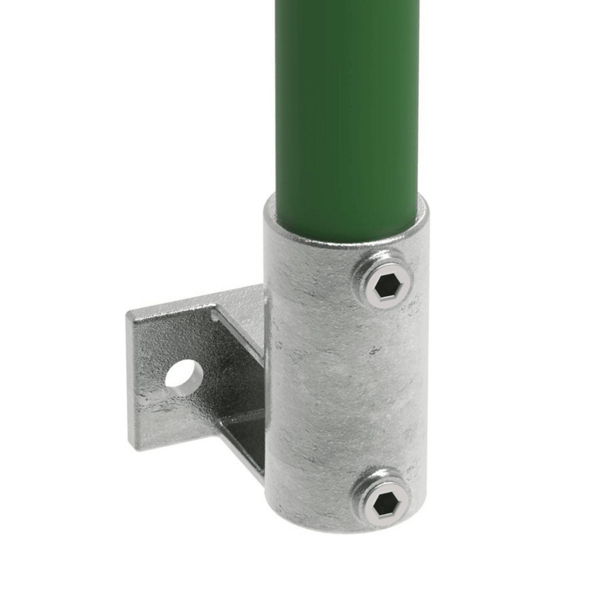 Rohrverbinder - Wandhalter Platte horizontal - 145B34 - 33-7 mm - 1- - Feuerverzinkt u. Elektrogalvanisiert-145B34