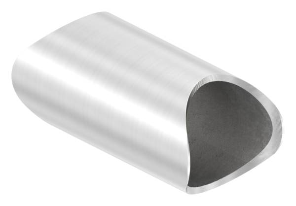 Rohrverbindungsstueck fuer Rundrohr Ø 33-7 mm V2A-11-3330.4