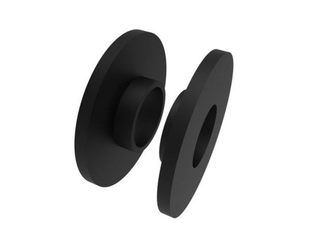 1 Paar Ersatzgummis fuer Glaspunkthalter Ø 30 mm – Gummieinlage - Dichtung-10-5000-GUMMI-A.4