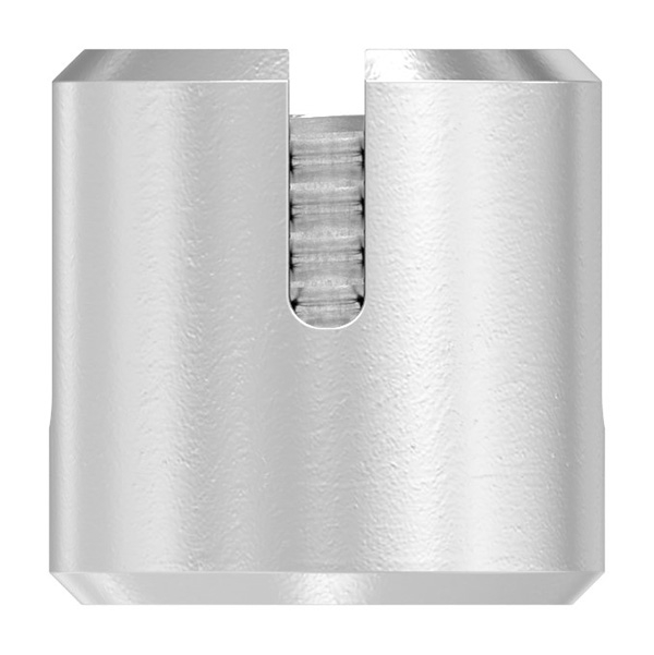 Kreuzklemme Edelstahl V4A fuer Seil Ø 2 mm-88.11100071002