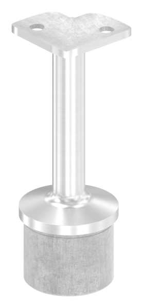 Handlaufstuetze aus einem Stueck mit Halteplatte 90°-11-3867.1