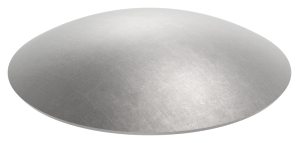 Klopperboden Rohrabschluss Ø 120-0x2-5 mm Stahl roh Hoehe- 22 mm-30-2759.8