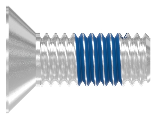 Senkkopfschraube V4A M6x16 Innensechskant ISO 10642 Precote 85-88-1158315-V4A-16.B