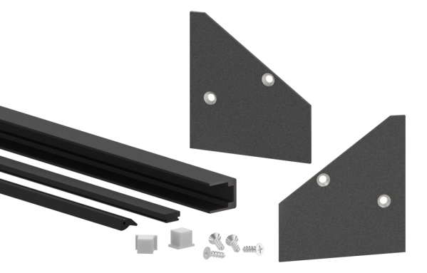 Montage-Set Glas 21-52mm eleganza canopy- fuer L- 1-805m-88-11VDE-GU-1800-21.DB703