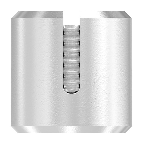 Kreuzklemme Edelstahl V4A fuer Seil Ø 2 mm-88.11100071002