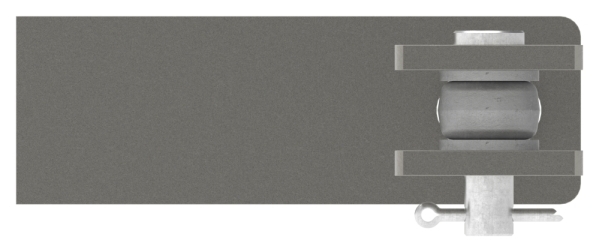 Torband M12- feuerverzinkt- Bolzen V2A-88-11122.M12