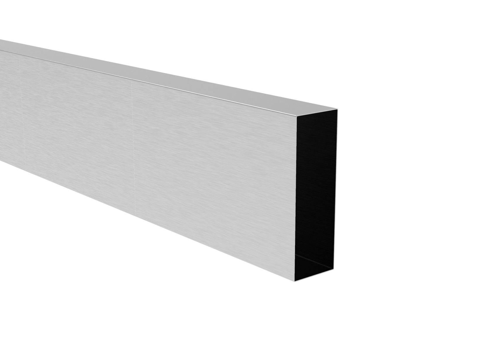 Edelstahlprofil V2A 20x60x0-6 mm geschliffen 6000 mm-89-11A20X60X066000-A.4