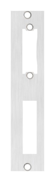 Schliessblech 40x172x3 mm fuer Einsteckschloesser V2A-11-3541.4