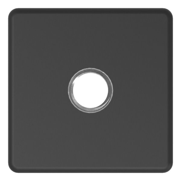 Kunststoffkappe schwarz fuer Quadratrohr 40x40x3 mm- mit M10-88-11178-40X40-3.M10