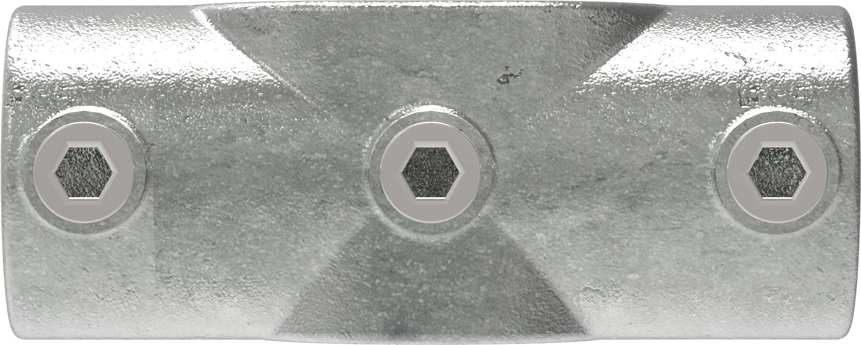 Rohrverbinder - Kreuzstueck verstellbar 0-11° - 156B34 - 33-7 mm - 1- - Feuerverzinkt u. Elektrogalvanisiert-156B34