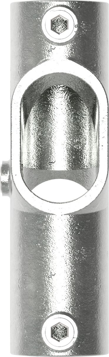 Rohrverbinder - Kreuzstueck 30-45° - 126C42 - Ø 42-4 mm - 1 1-4- - Feuerverzinkt u. Elektrogalvanisiert-126C42