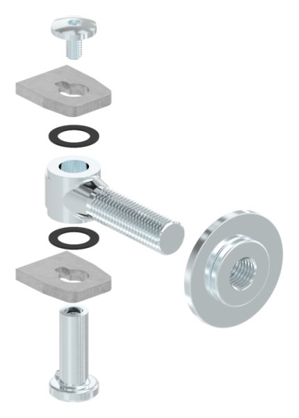 Torband M18 verstellbar schweissbar Stahl -roh- S235JR-30-3501.8