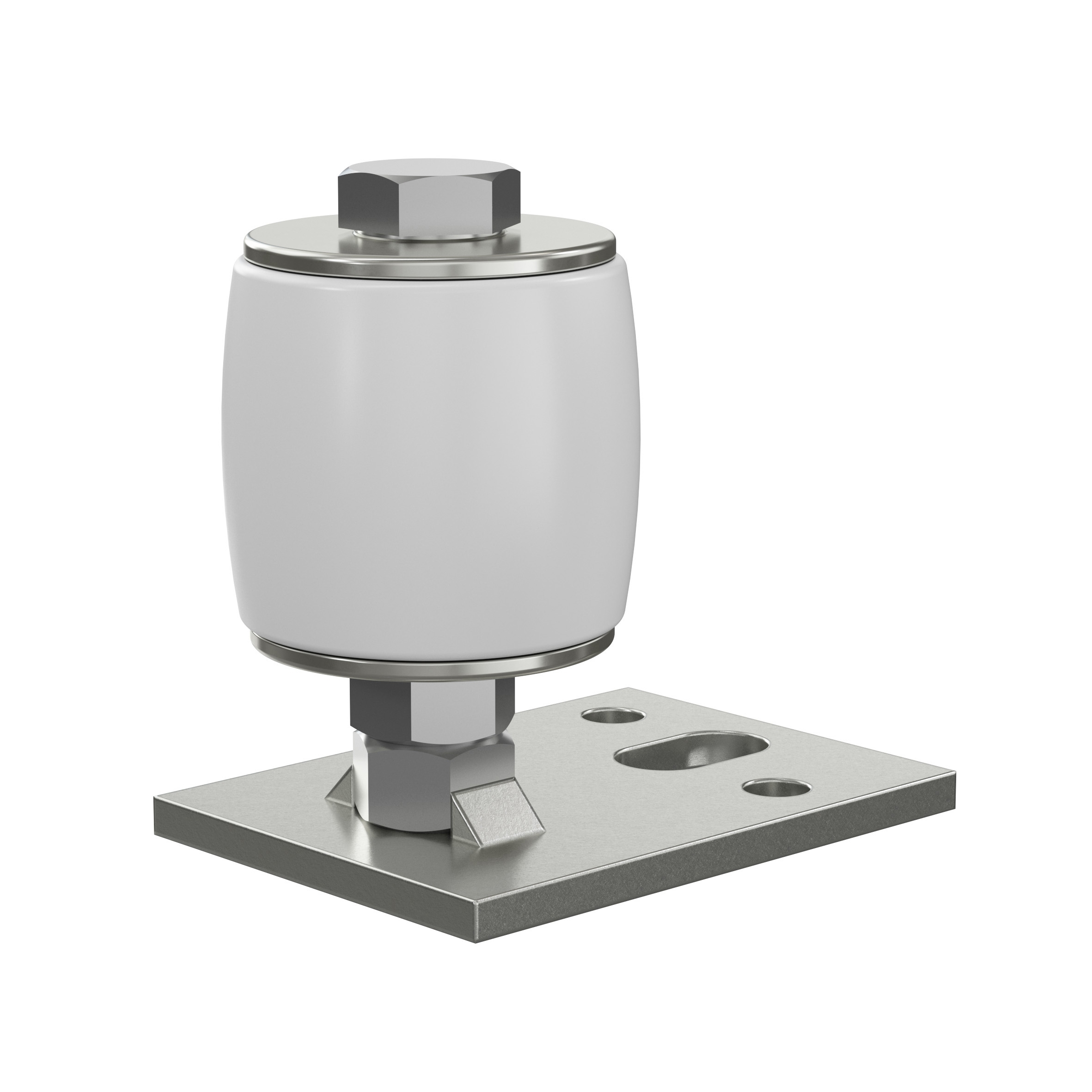 Aussenfuehrungsrolle Schiebetor MEA verzinkt Ø 50 mm 10336650-60-0021.10