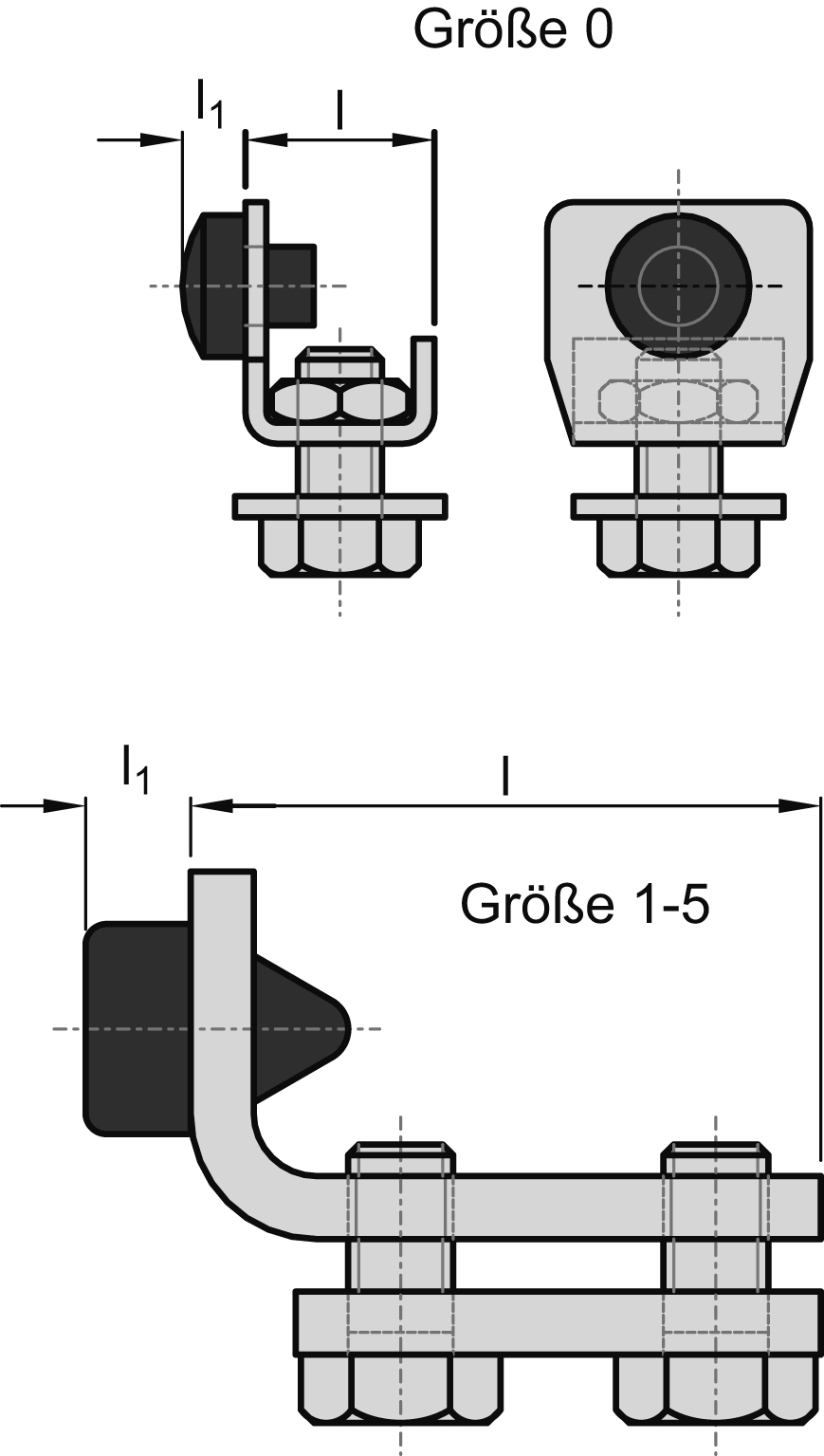 Rohrpuffer Schiebetor MEA Gr- 3 verzinkt 10336130-60-0079.7