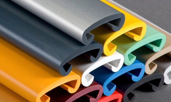 Kunststoffhandlauf fuer 40 x 8mm- stratosanthrazit glanzeffekt- 25 Meter-88-11F408.502