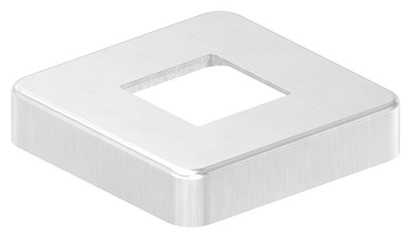 Abdeckrosette 96x96x20 mm fuer Vierkantrohr 40x40 mm V2A-11-2702.4