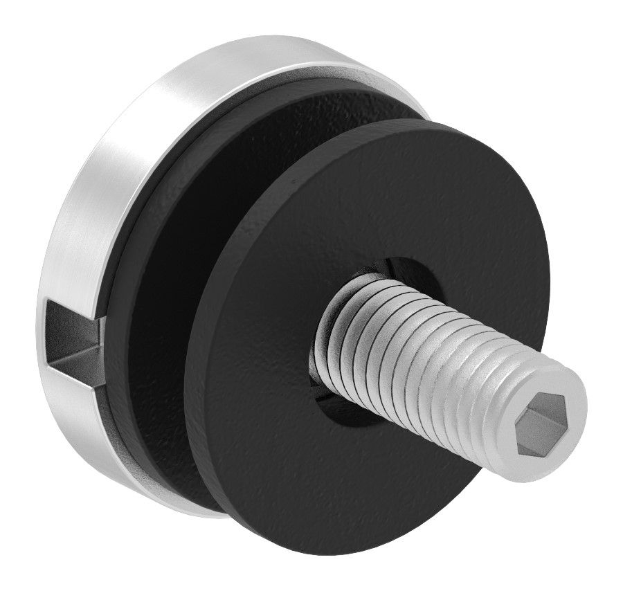 BRENK-fix® Oberteil Ø 30mm zu Glas-Halter- V4A-88-11BR-OT30.V4A