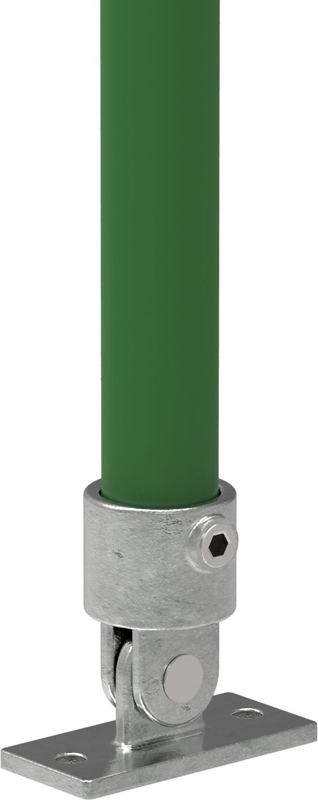 Rohrverbinder - Gelenkfuss - 169B34 - 33-7 mm - 1- - Feuerverzinkt u. Elektrogalvanisiert-169B34