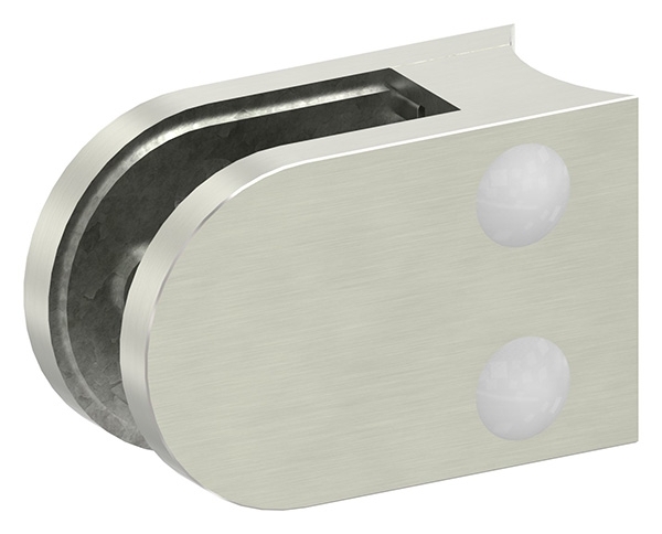 Glasklemme 63x45x30 mm AbZ fuer Anschluss Ø 42-4 mm Edelstahleffekt-10-2342ABZ.2