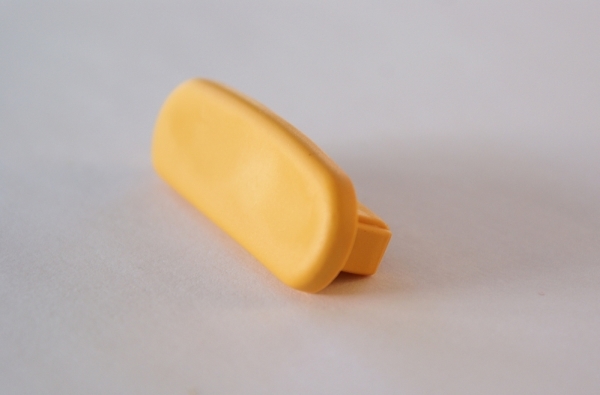 Endkappe fuer Kunststoffhandlauf fuer 40 x 8mm- sonnengelb-88-11EK-F408.023