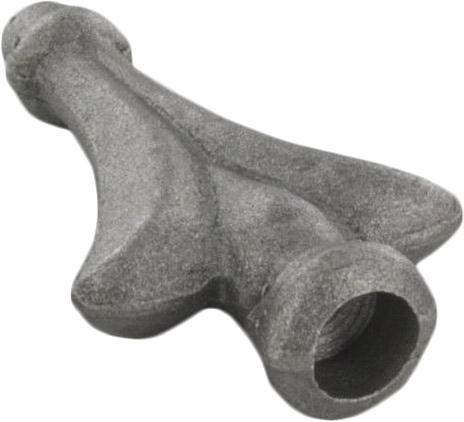 Zaunspitze 20 mm mit 80 mm Hoehe-Bohrung 12-3 mm-30-2477.8