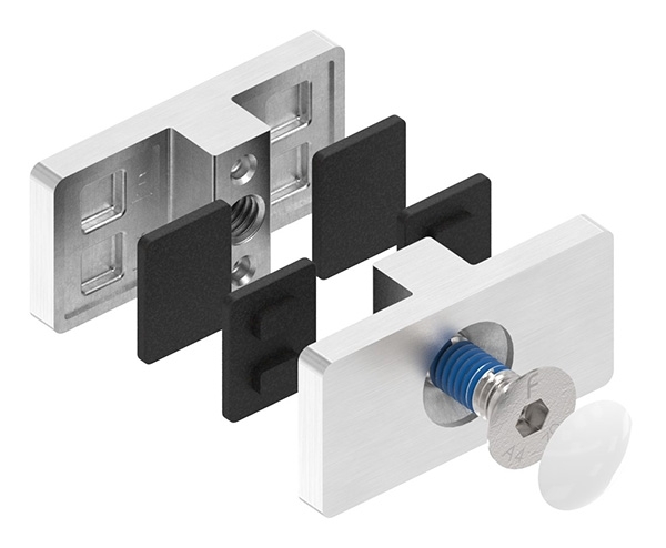 Glasausrichter - fuer Glas- 12-76-13-52 mm - V4A-12-4035.1