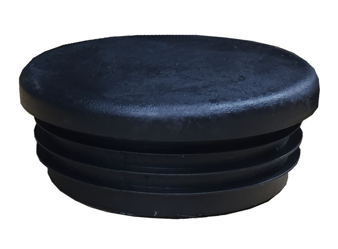 Rohrverbinder - Kunststoffstopfen schwarz - fuer Wandstaerke- 1-2 mm - 133-K-S - 33-7mm - 60-3mm - 1-2-133-K-S