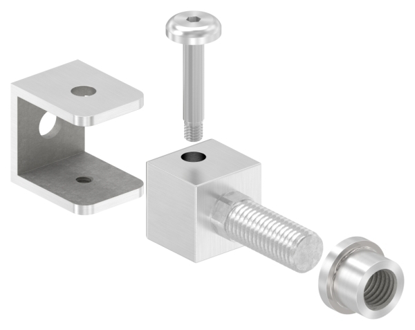 Verstellbares Torband mit Gewindehuelse M14- V2A-88-11123-M14.VA