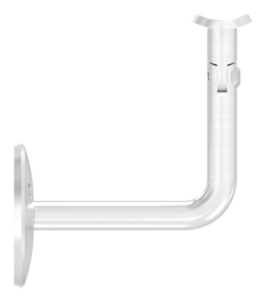 Handlaufhalter mit Gelenk und Halteplatte fuer Ø 42-4 mm V2A-11-2032.4
