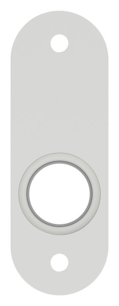 Alu-Kurzschild - Masse- 30x87x10 mm - Aluminium EV1-12-3033.6