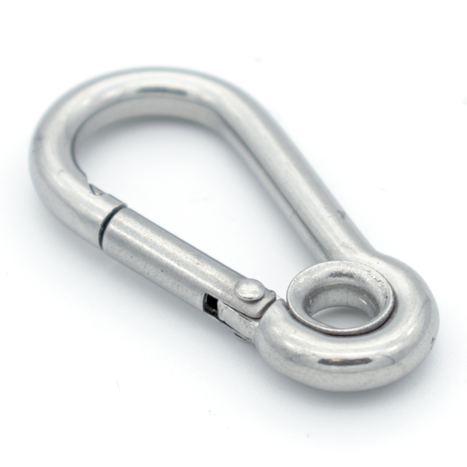 Karabinerhaken mit Kausche 4 x 40 mm V4A- VPE 20 Stueck-66-64-411-8250404.40