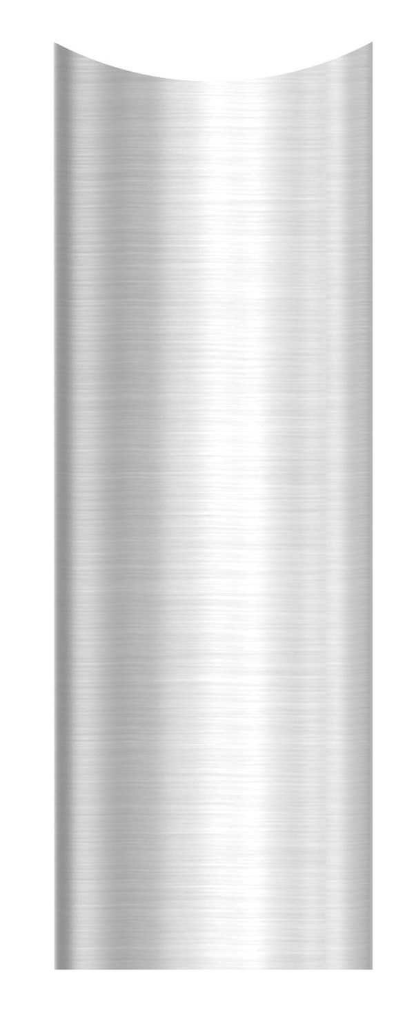 Distanzhuelse Edelstahl V2A L 55 mm fuer Rohr Ø 42-4 mm einseitig ausgefraest-88-1150132.DH55