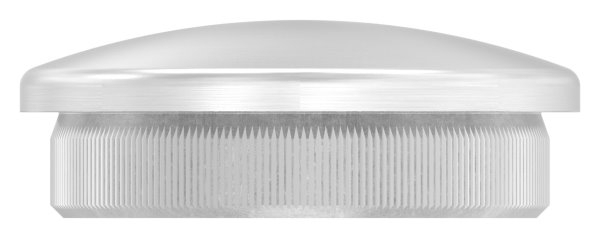 Endkappe Edelstahl V2A fuer Rohr Ø 42-4 mm- Wandstaerke 2-5 mm- zum Einschlagen-11-5028.4