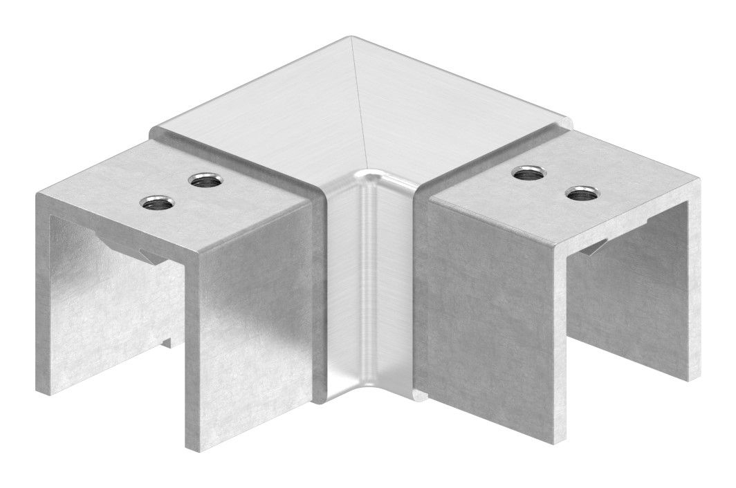 Eckbogen- horizontal- fuer Nutrohr 40 x 40mm- V4A-88-1160316.V4A