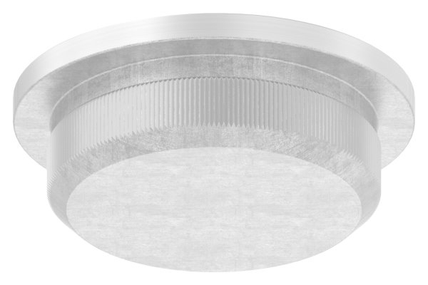 Rohrstopfen leicht gewoelbt V2A fuer Ø 21-3x2-0 mm - duenne Ausfuehrung-11-6000.4