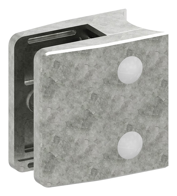 Glasklemme 55x65x37-5 mm AbZ fuer Anschluss Ø 60-3 mm Zink-10-3260ABZ.3