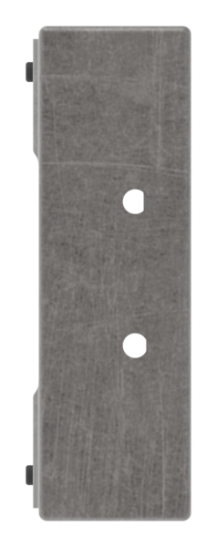 Gegenkasten Stahl roh fuer 50mm Schlosskasten zum Anschweissen- V2A Schliessblech-88-1159300-ST.50