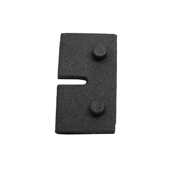 1 Paar Gummis zu Glasklemme 45x45x27 mm fuer 6 mm Glas ESG-10-3006-A.0