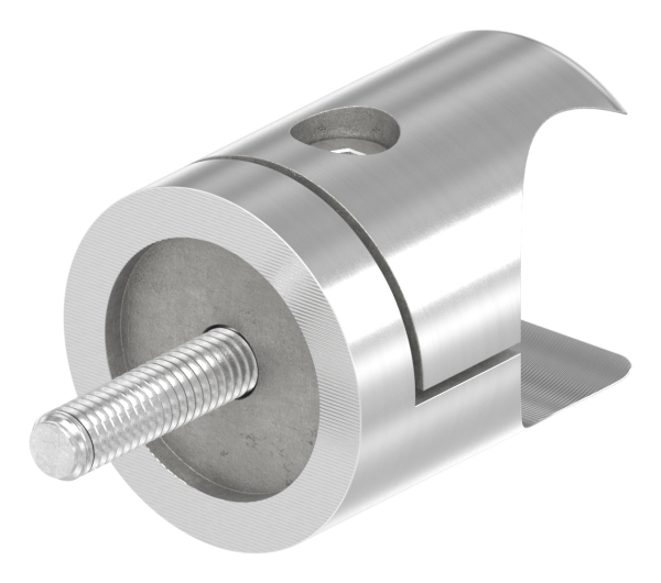 Blechhalter fuer Klemmprofil 27mm Anschluss- gerade-88-1155351-240.00