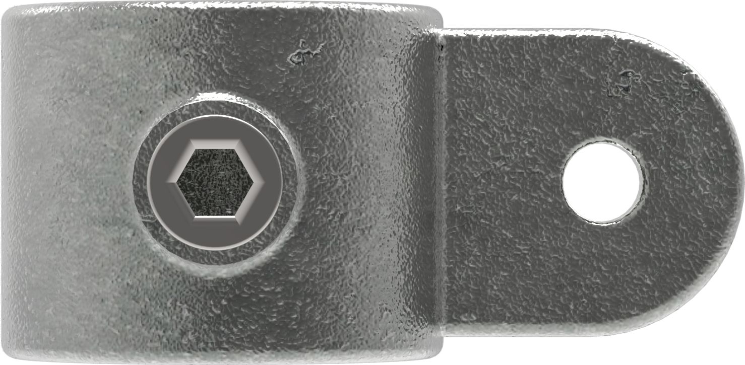 Rohrverbinder - Gelenkauge einfach - 173ME60 - 60-3 mm - 2- - Feuerverzinkt u. Elektrogalvanisiert-173ME60