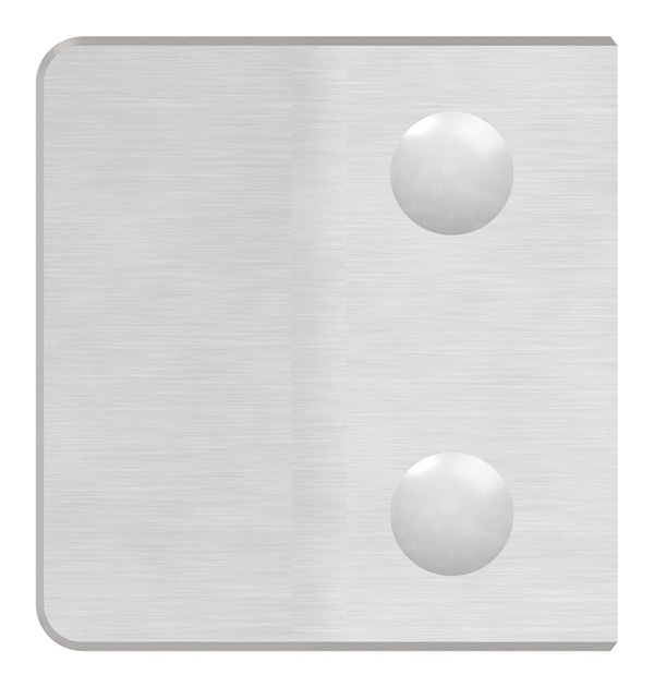 Glasklemme 55x65x37-5 mm AbZ fuer Anschluss Ø 60-3 mm V4A-10-3260ABZ.1