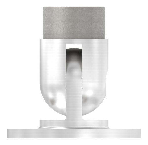 Wandhalterung flexibel fuer Rundrohr Ø 42-4 x 2-0 mm - V2A-11-3690-A.4