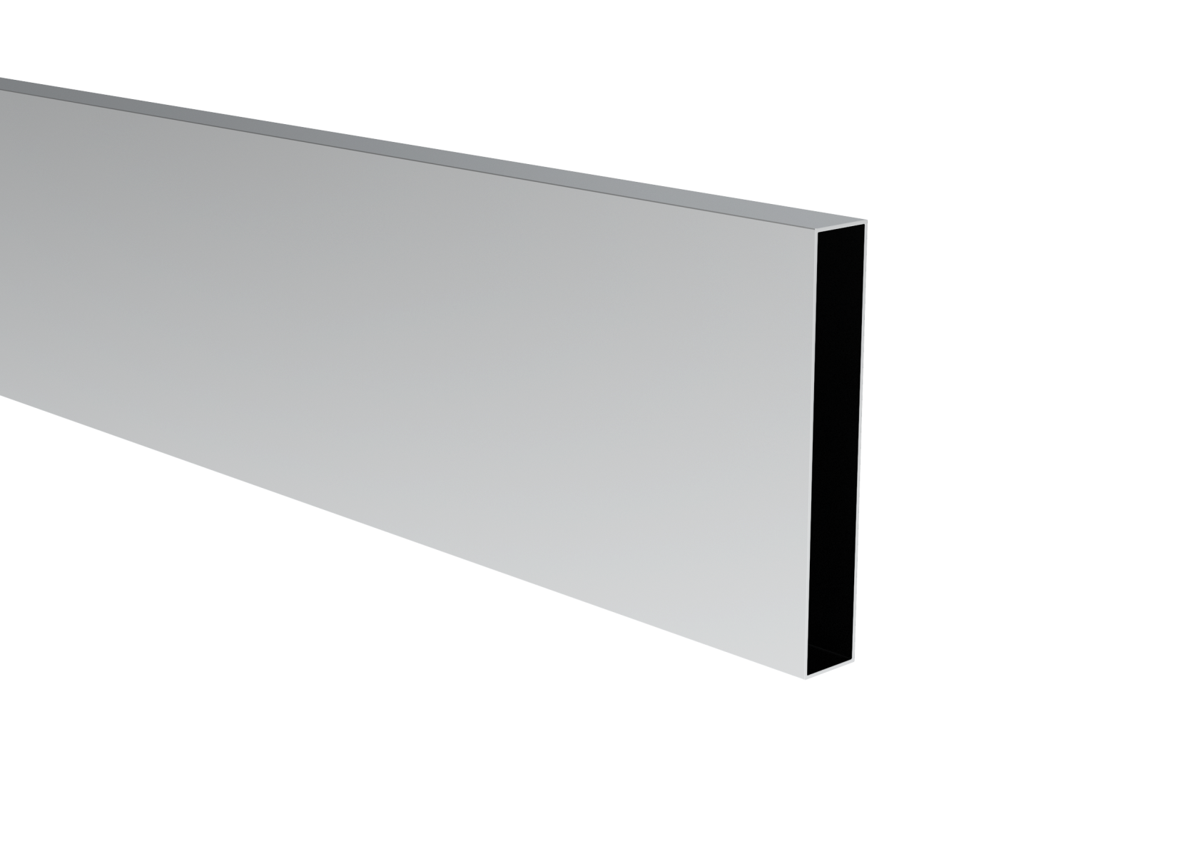 Rechteck-Hohlprofil Stahl 20x120x1-2 mm 6000 mm verzinkt-89-11ZN20X120X126000-A.4