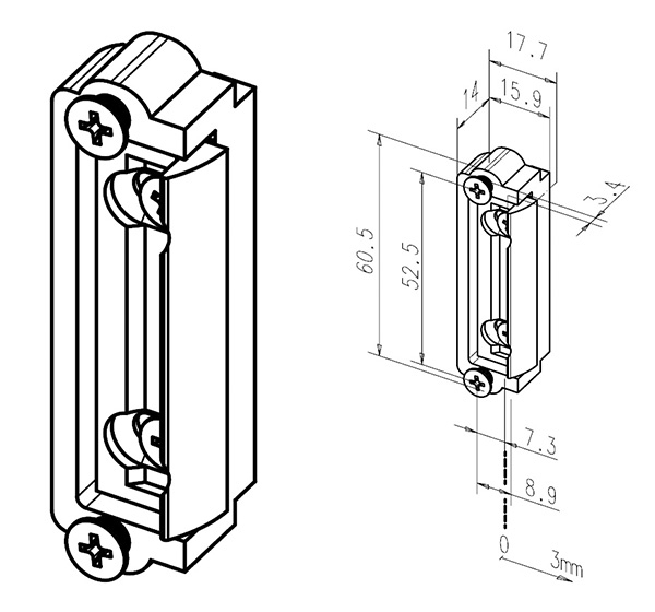 Austauschstueck mit verstellbarer Falle-88-111418.100