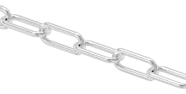 Langgliedrige Kette Edelstahl V4A Ø 4 mm DIN 763-88.11101200004